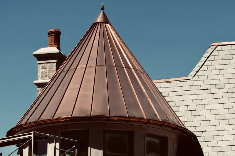 Copper Roofing project, photo 6