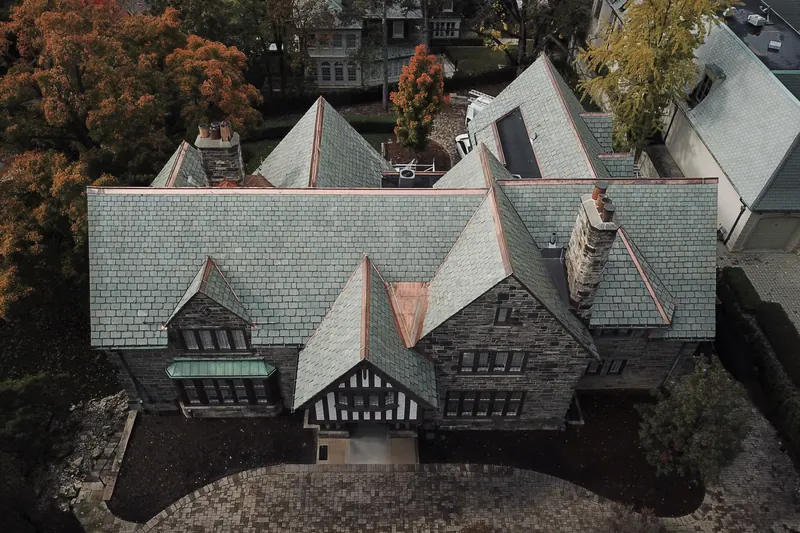 Slate Roofing project, photo 4