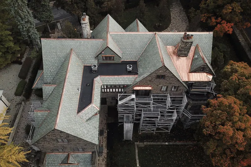 Slate Roofing project, photo 10