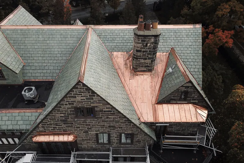 Slate Roofing project, photo 5