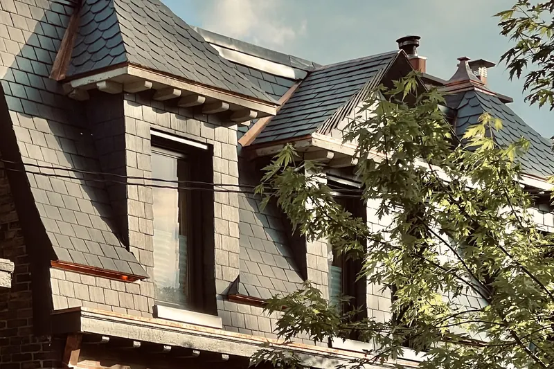 Slate Roofing project, photo 27