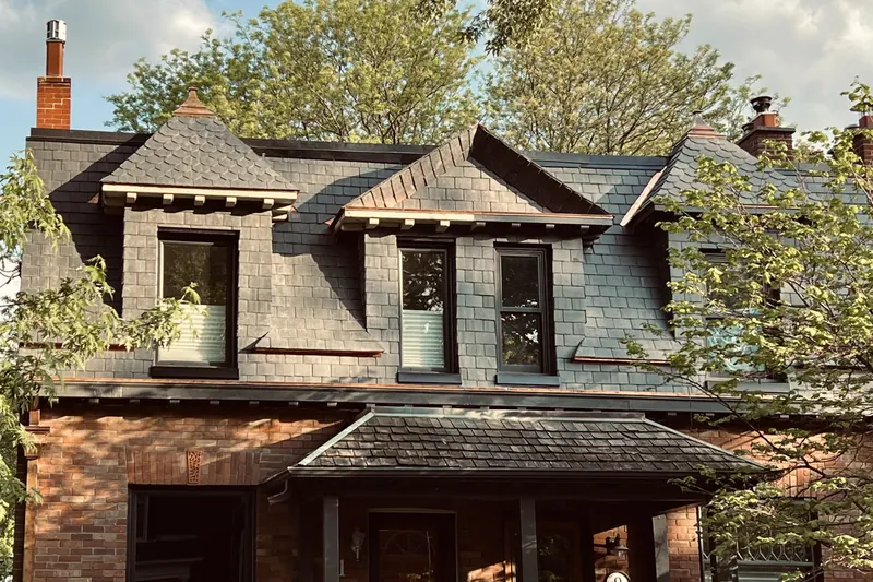 Slate Roofing project, photo 29