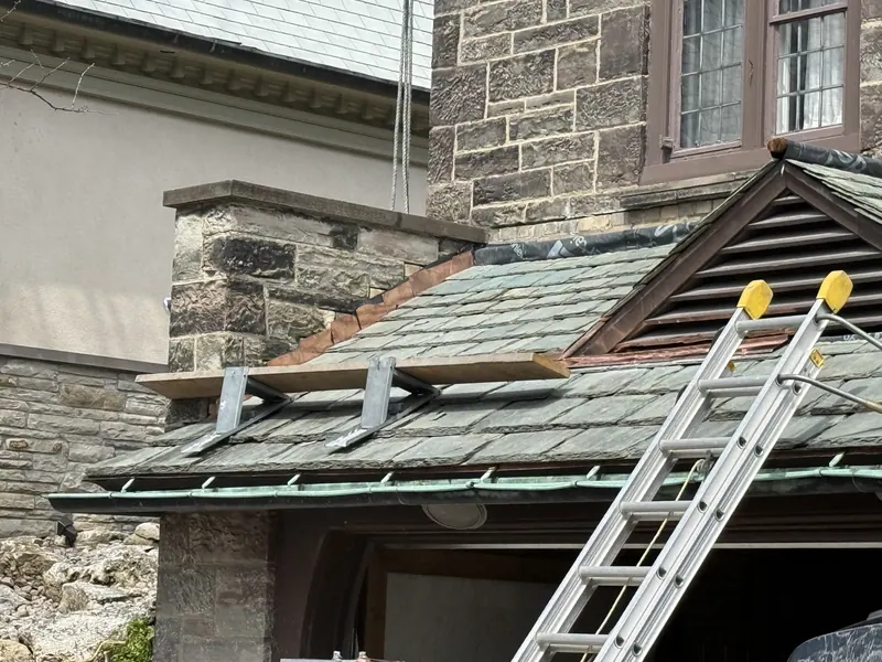 Slate Roofing project, photo 31