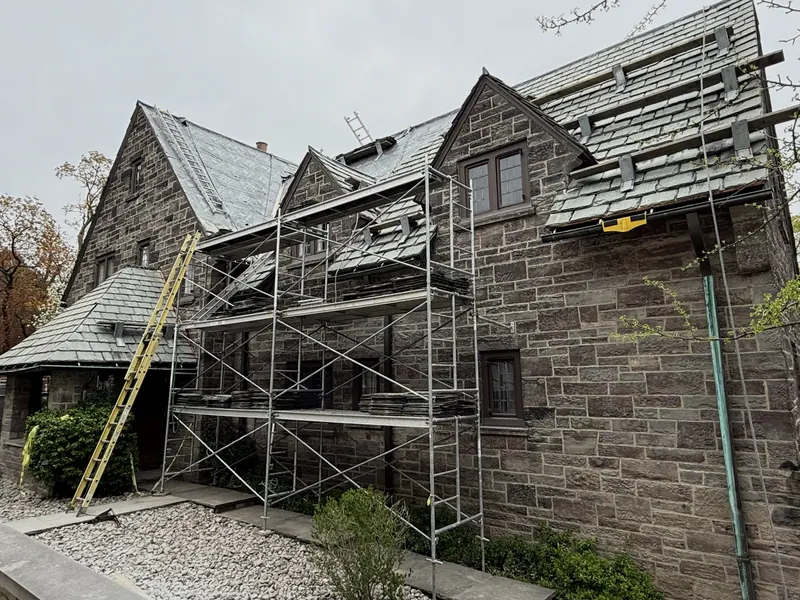 Slate Roofing project, photo 32