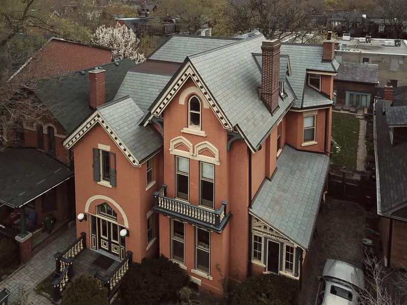 Slate Roofing project, photo 12